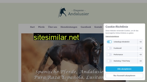 elegante-andalusier.com alternative sites