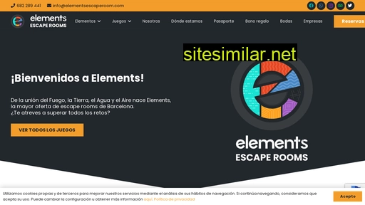 elementsescaperoom.com alternative sites