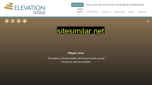 elevationgold.com alternative sites