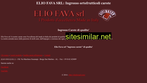 Eliofavasrl similar sites