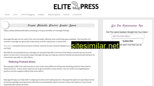 Eliteblogpress similar sites