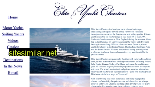 eliteyachtcharter.com alternative sites
