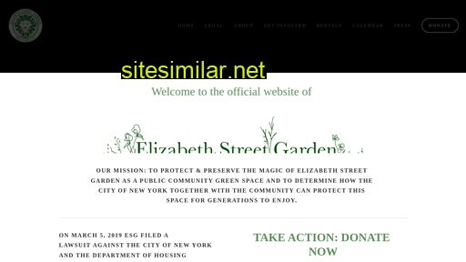 Elizabethstreetgarden similar sites