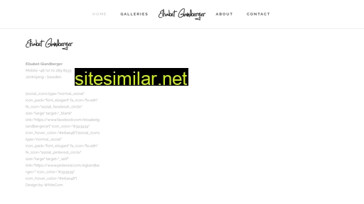 elisabetglandberger.com alternative sites