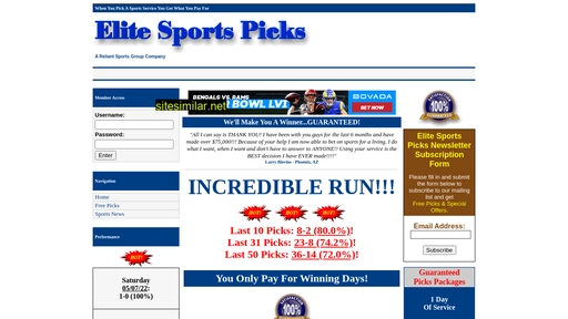 elite-sports-picks.com alternative sites