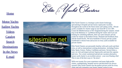 Eliteyacht similar sites
