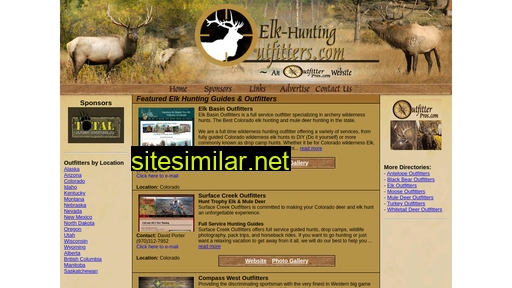 Elk-huntingoutfitters similar sites