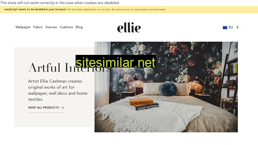 elliecashmandesign.com alternative sites