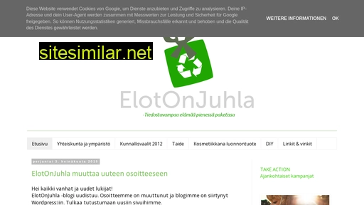 elotonjuhla.blogspot.com alternative sites