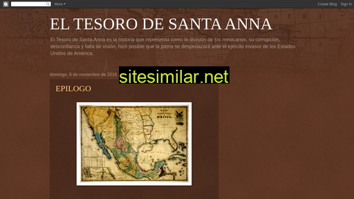 El-tesoro-de-santa-anna similar sites