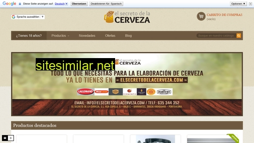 elsecretodelacerveza.com alternative sites
