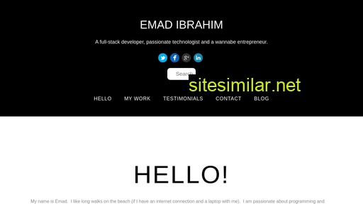 emadibrahim.com alternative sites