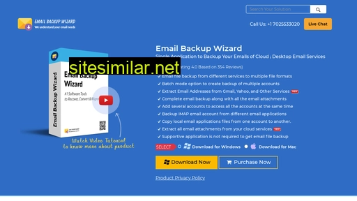 emailbackupwizard.com alternative sites