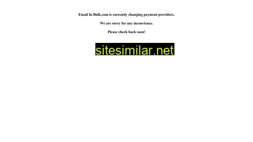 emailinbulk.com alternative sites