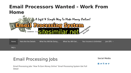 Emailprocessingsystems similar sites