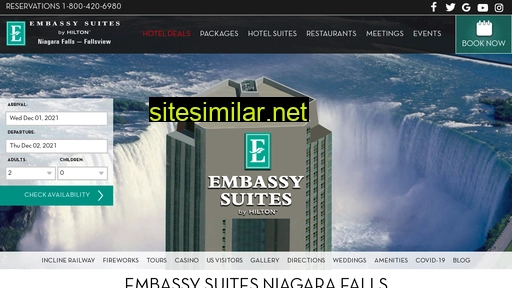 embassysuitesniagara.com alternative sites