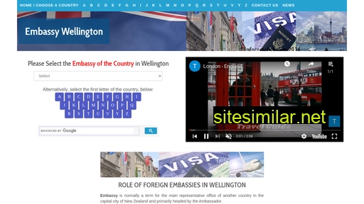 embassywellington.com alternative sites