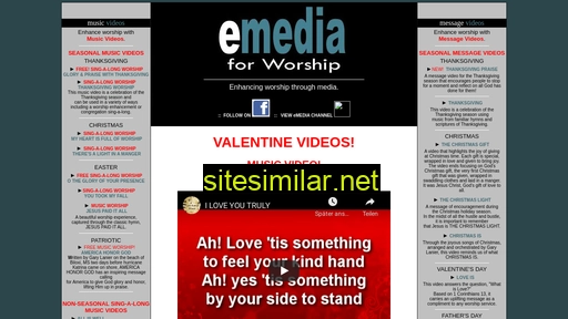 emediaforworship.com alternative sites