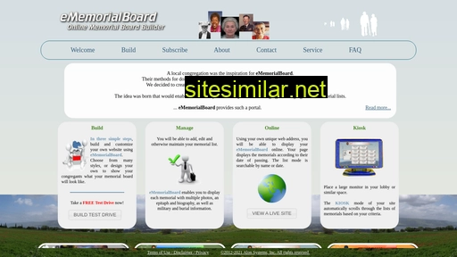 ememorialboard.com alternative sites
