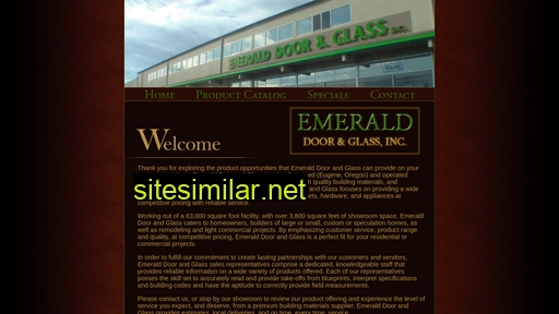 emeralddoorandglass.com alternative sites