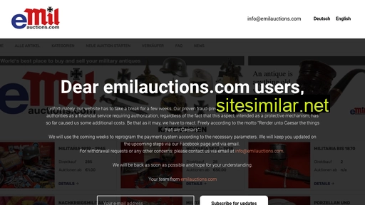 emilauctions.com alternative sites