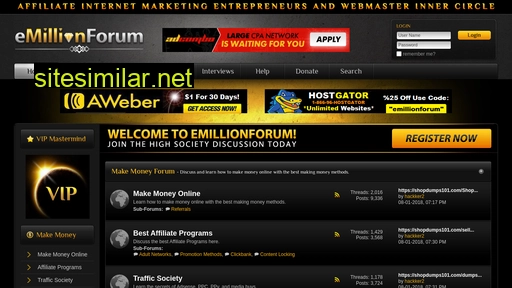 emillionforum.com alternative sites