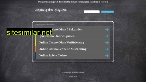 empire-poker-play.com alternative sites
