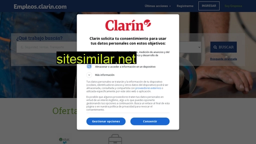 empleos.clarin.com alternative sites