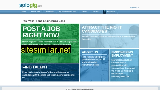 employer.sologig.com alternative sites