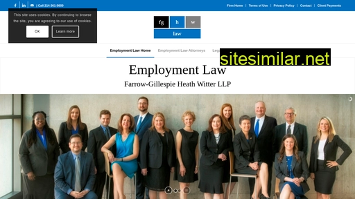 Employmentlawfirmdallas similar sites