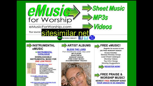 emusicforworship.com alternative sites