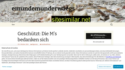 emundemunderwaegs.wordpress.com alternative sites