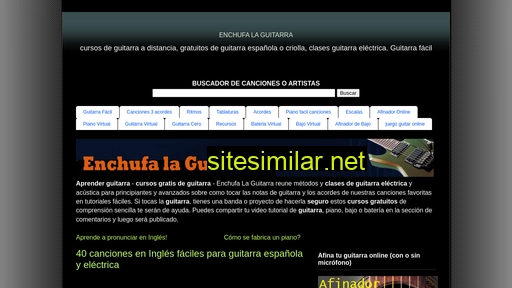 enchufalaguitarra.com alternative sites
