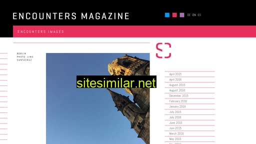 Encounters-magazine similar sites