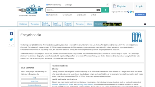 encyclopedia2.thefreedictionary.com alternative sites