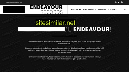 Endeavourrecords similar sites