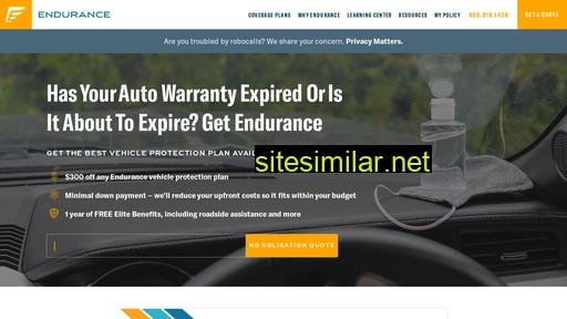 endurancewarranty.com alternative sites