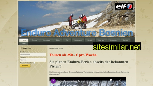 enduro-adventure-bosnien.com alternative sites