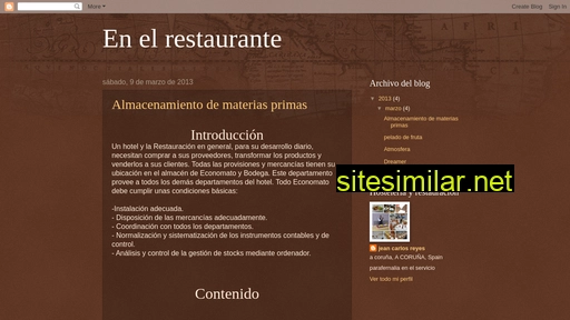 enelrestaurante.blogspot.com alternative sites