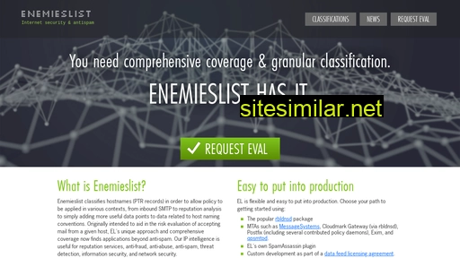 enemieslist.com alternative sites