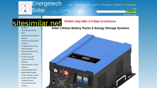 energetechsolar.com alternative sites