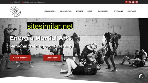 energia-martialarts.com alternative sites