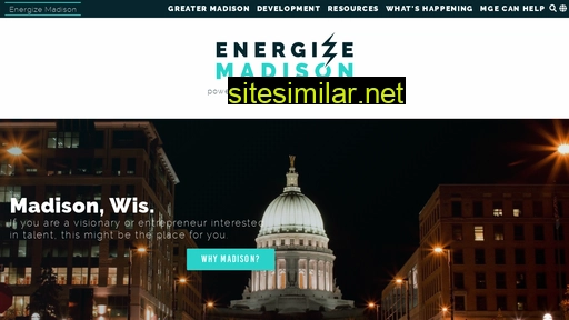 energizemadison.com alternative sites