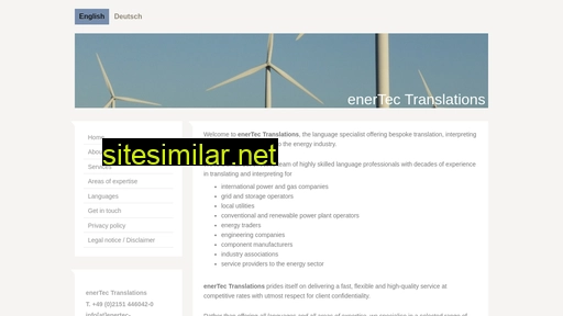 enertec-translations.com alternative sites