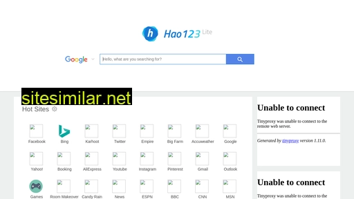 en.hao123.com alternative sites