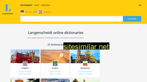 en.langenscheidt.com alternative sites