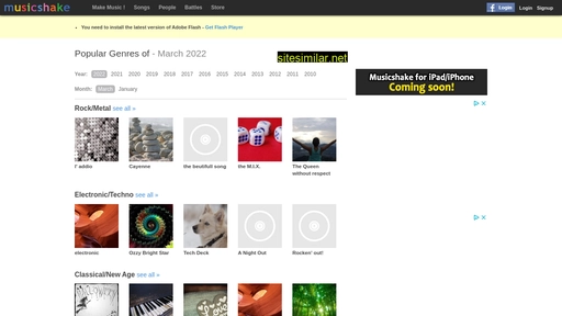 eng.musicshake.com alternative sites