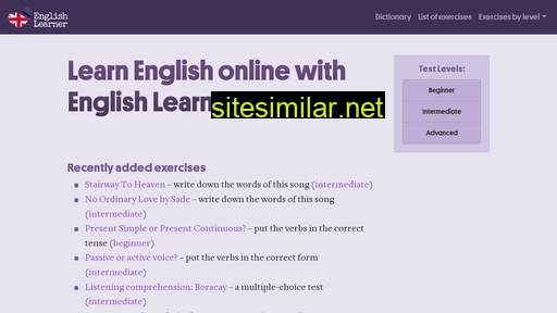 englishlearner.com alternative sites