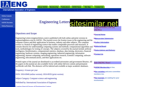 Engineerletters similar sites