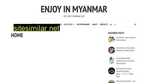 enjoyinmyanmar.com alternative sites